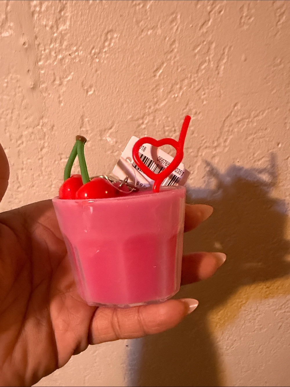 Bath and body works Pink Cherry milkshake pocketbac holder